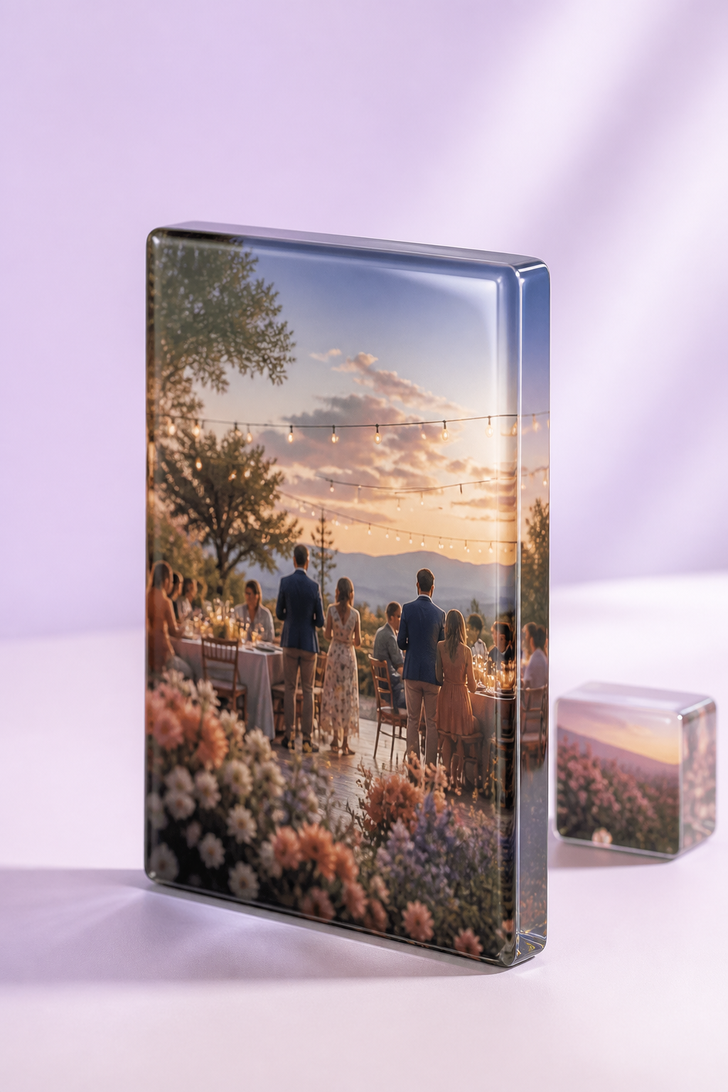 Epoxy photo art